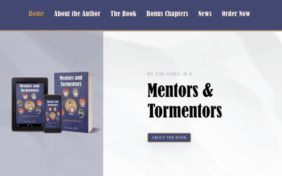 Building A Website For A Book Release: Mentors and Tormentors